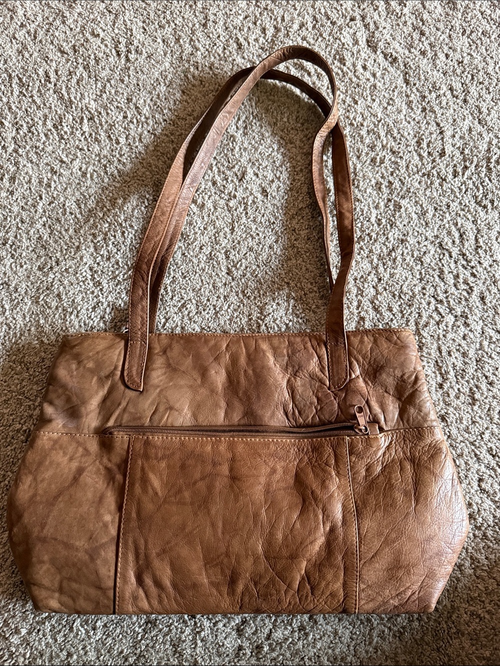 Wilsons Leather Brown Shoulder Tote